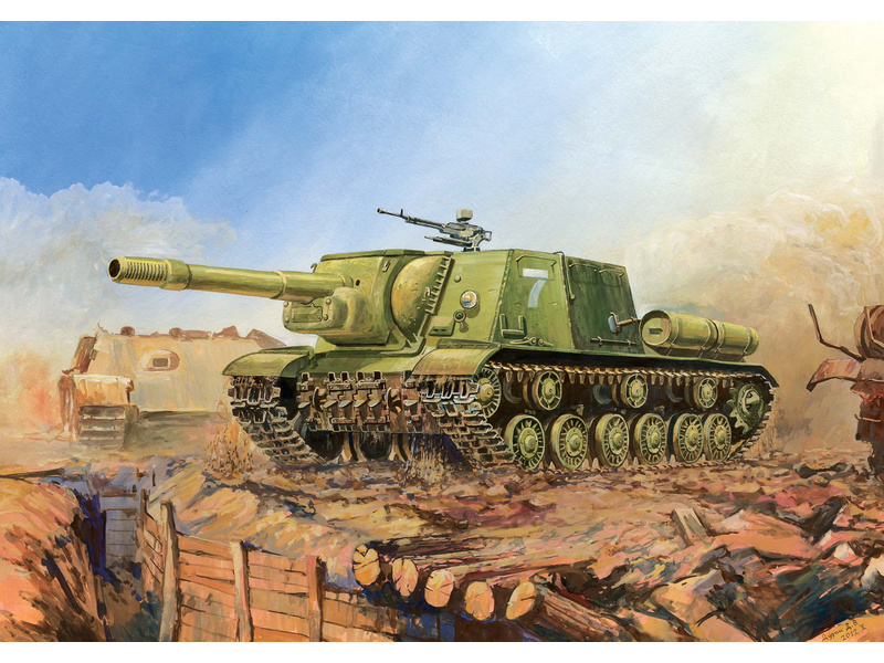 Zvezda Snap Kit - ISU-152 (1:72)