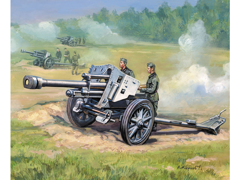 Zvezda německá houfnice leFH-18 (1:72)