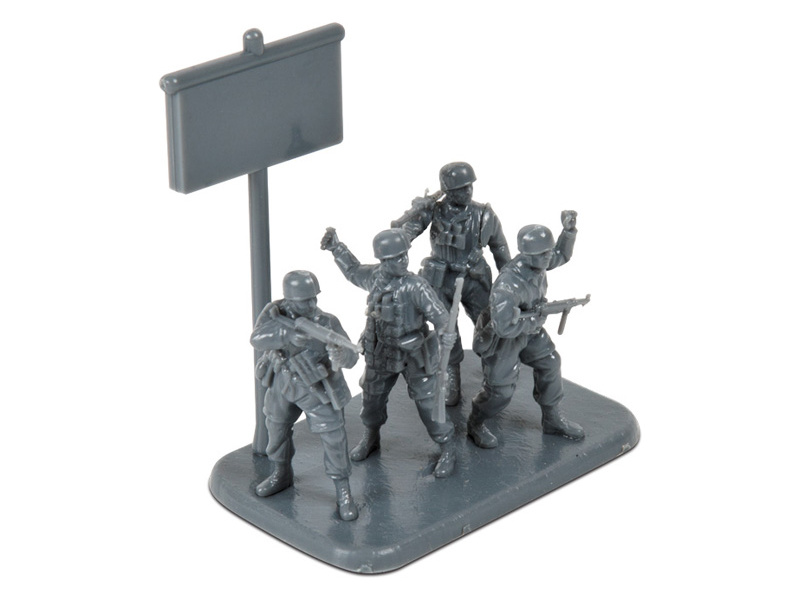 Zvezda figurky - němečtí výsadkáři (1:72)