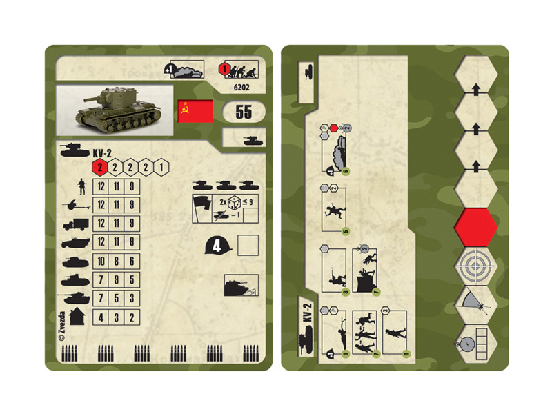 Zvezda Snap Kit - KV-2 (1:100)