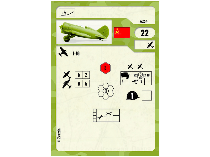 Zvezda Snap Kit - Polikarpov I-16 (1:144)