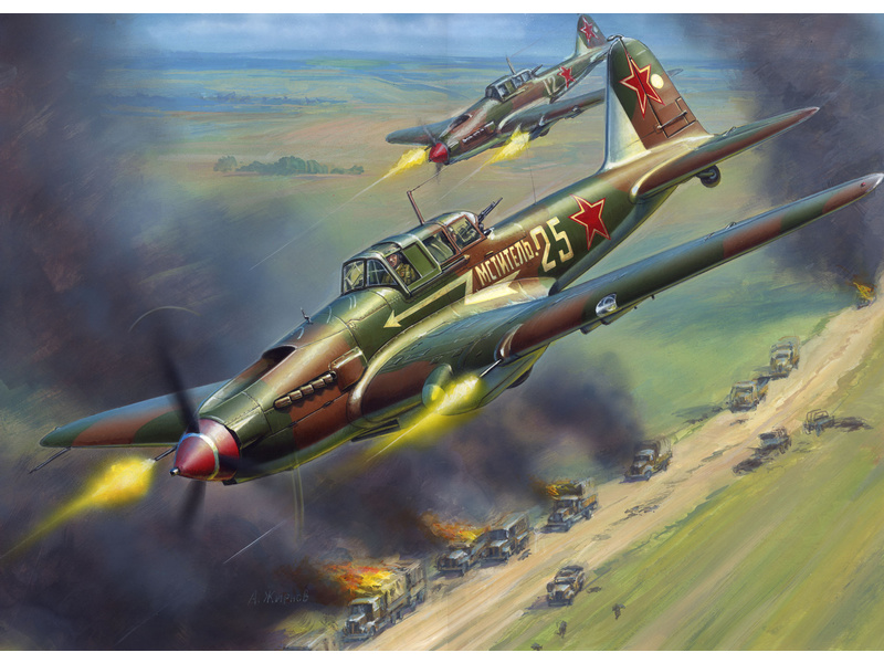 Zvezda Iljušin IL-2 Stormovik (1:72)