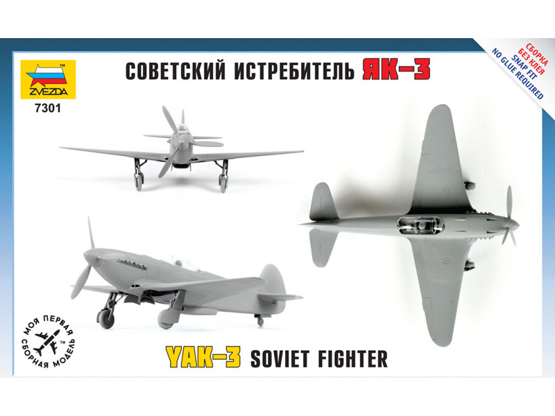 Zvezda Snap Kit - Jakovlev Jak-3 (1:72)