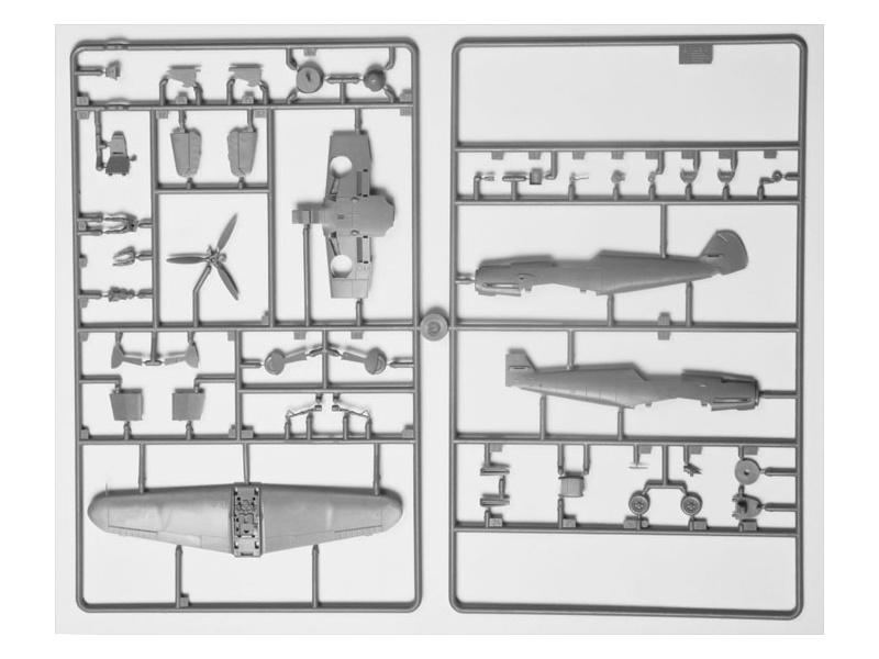 Zvezda Snap Kit - Messerschmitt B-109 F2 (1:72)