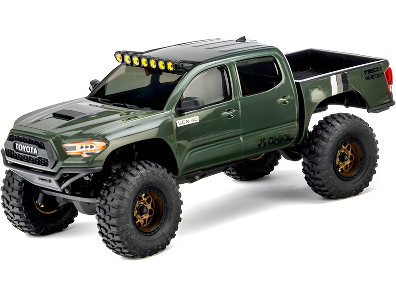 Axial SCX30 Toyota Tacoma TRD Pro Extreme 1:30 4WD RTR zelený