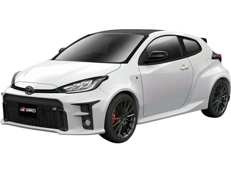 Bburago Toyota GR Yaris 1:43 bílá