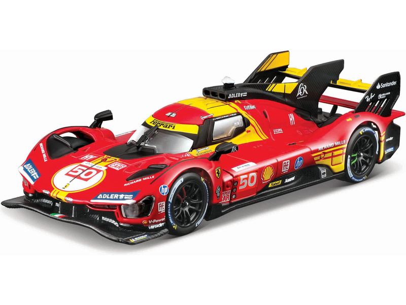 Bburago Ferrari 499P 1:43 #50 24h Le Mans Champion 2024 (hard case)