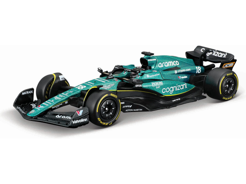 Bburago Aston Martin AMR23 (2023) 1:43 #18 Strol (s jezdcem)
