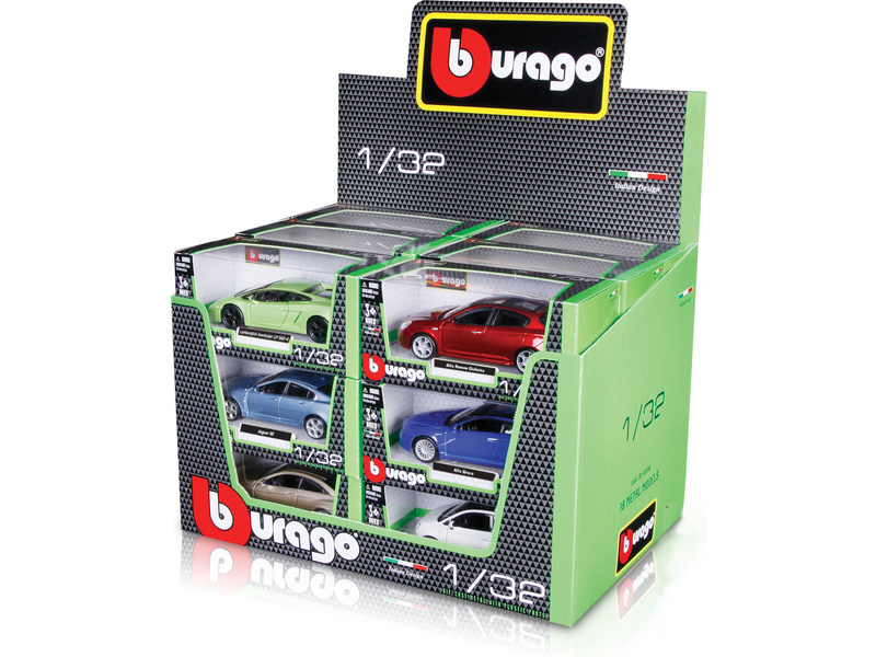 Bburago auta Classic 1:32 (sada 18ks)
