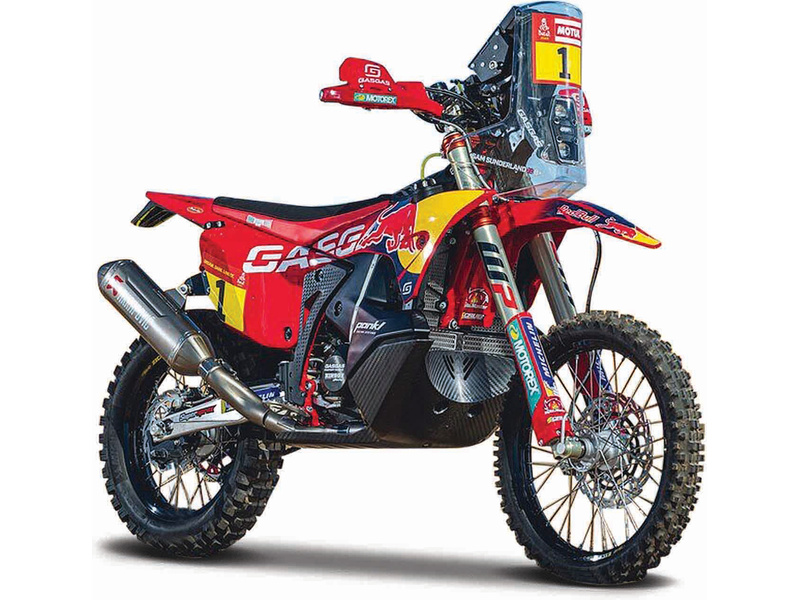 Bburago Red Bull KTM Rally GasGas RX450F 1:18 Dakar 2023