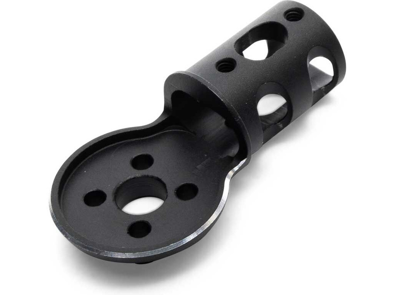 Blade držák motoru ocasní vrtulky, CNC hliník, černý: InFusion 210