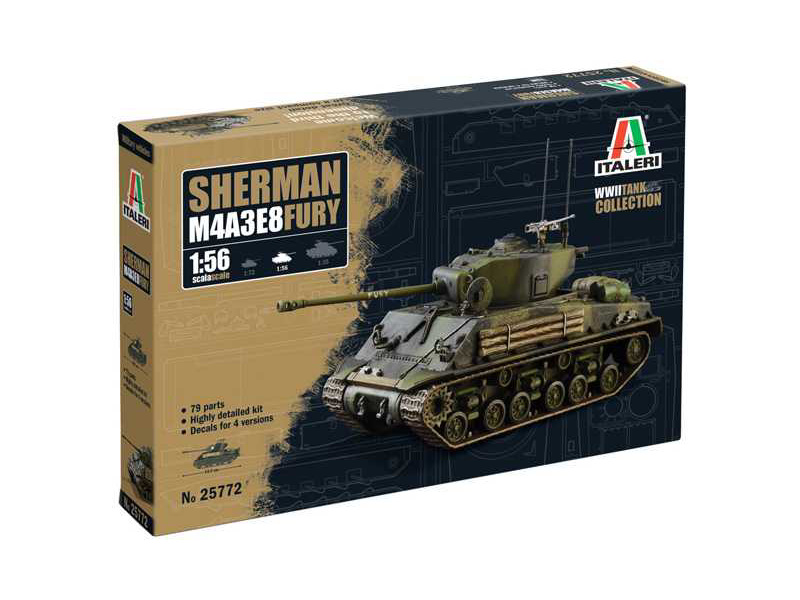 Itateri M4A3E8 Sherman Fury (1:56)