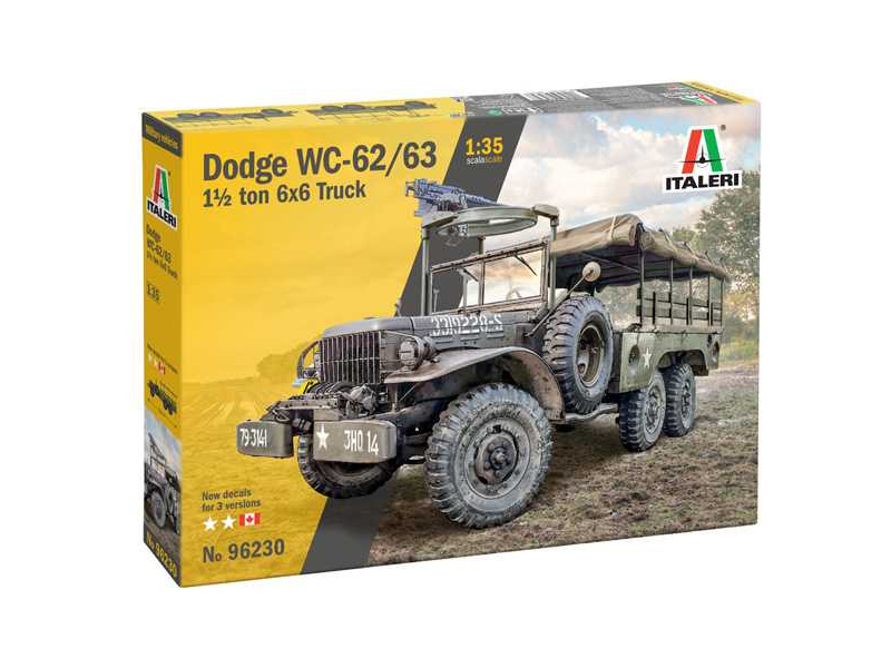 Italeri Dodge WC62 1 1/2t 6x6 Truck (1:35)