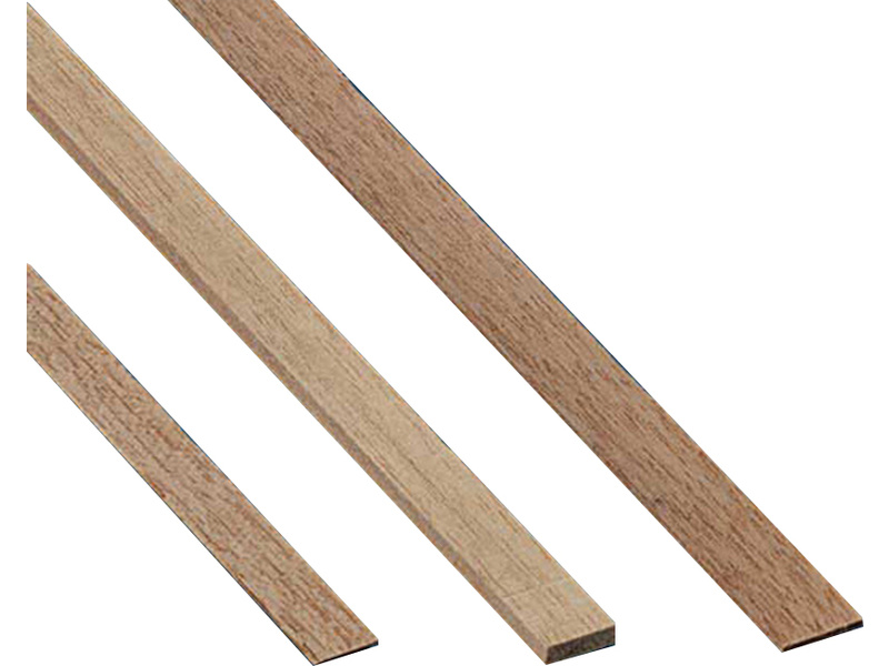 Krick Lišta ořech 2x2mm 1m (10)
