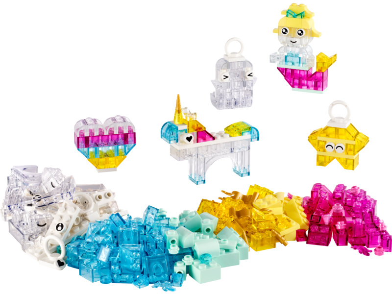 LEGO Classic - Kouzelná průhledná krabička