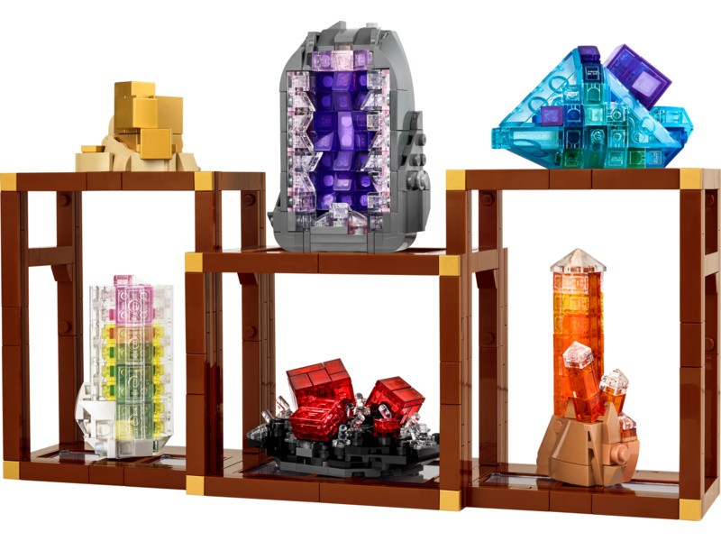 LEGO Ideas - Sbírka minerálů