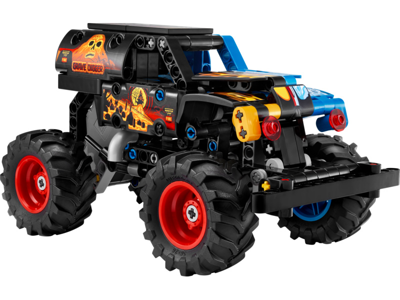 LEGO Technic - Monster Jam™ Grave Digger™ Oheň a led
