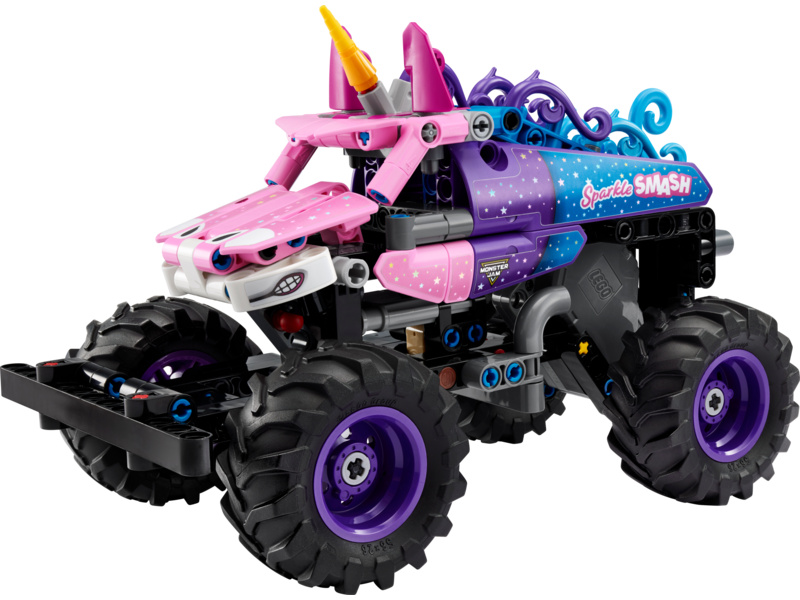 LEGO Technic - Monster Jam™ Sparkle Smash™ s natahovacím motorem