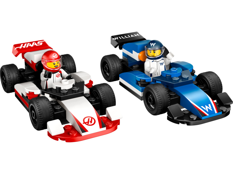 LEGO City - Závodní vozy F1 Williams Racing a Haas F1