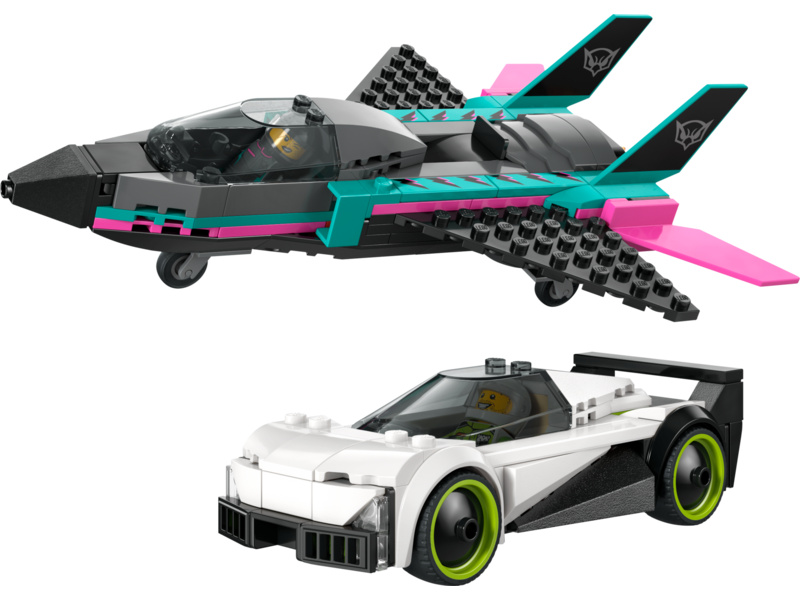 LEGO City - Tryskáč vs. auto