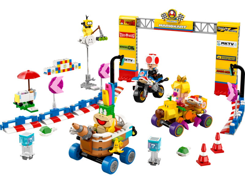 LEGO Super Mario - Mario Kart – Baby Peach a sada Grand Prix