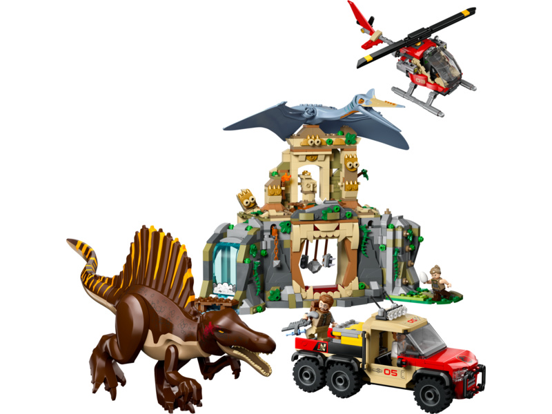 LEGO Jurassic World - Letecká mise se spinosaurem a quetzalcoatlem