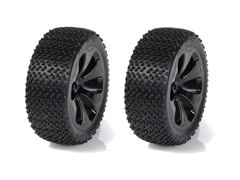 Medial Pro kolo 3.3" SC Raptor H12/22mm, pneu Matrix M4 (pár)
