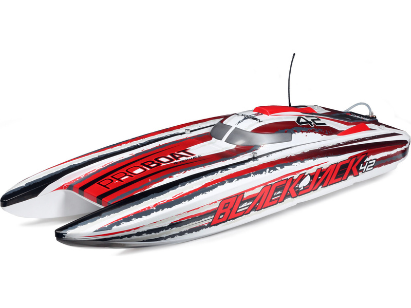 Proboat Blackjack 42" 8S RTR červený