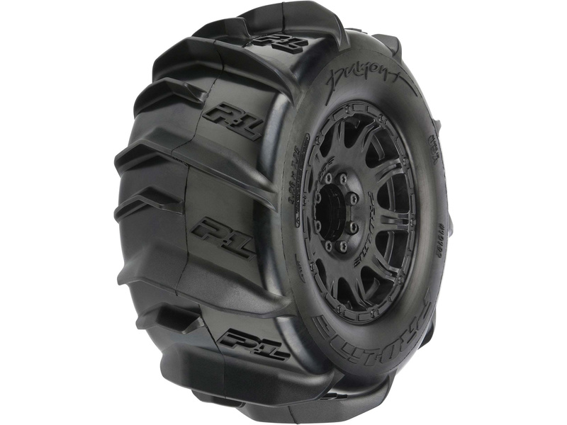 Pro-Line kolo 3.8", pneu Dumont, disk Raid H17 černý (2)