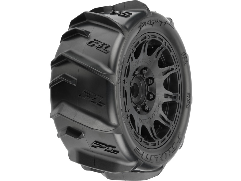 Pro-Line kolo 5.7", pneu Dumont Sand/Snow, disk Raid H24 (2)