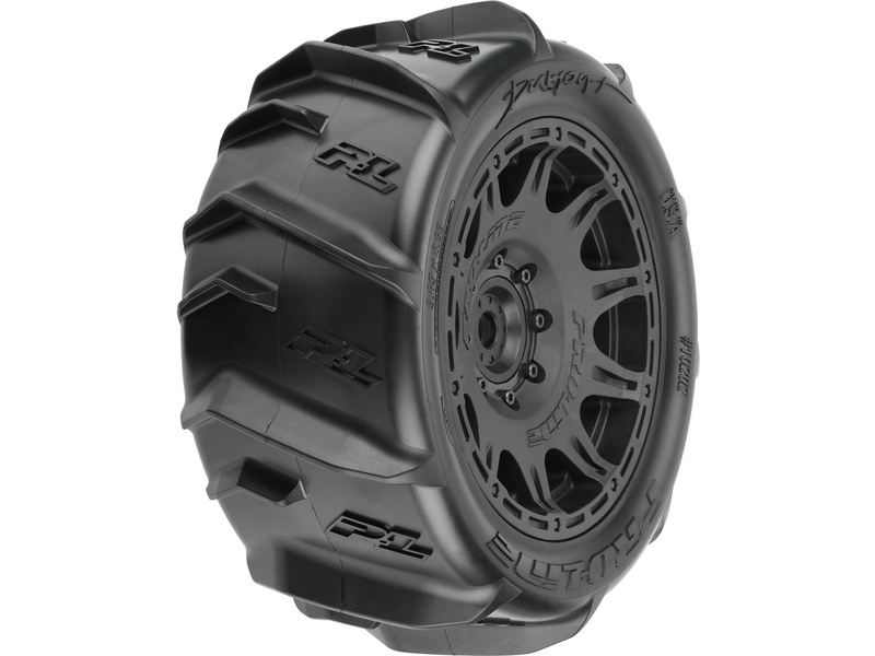 Pro-Line kolo 5.7", pneu Dumont, disk Raid H24 černý (2)