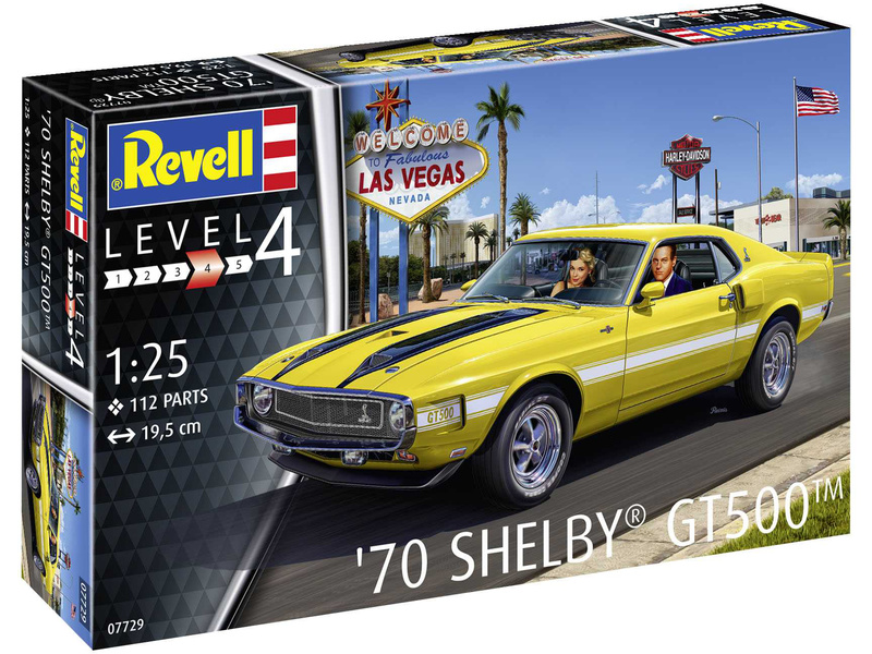 Revell Shelby Mustang GT500 1970 (1:25)