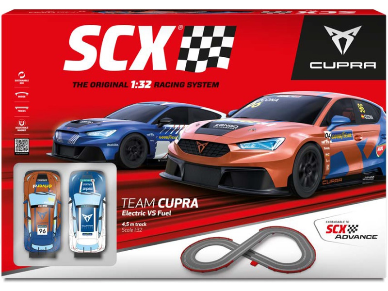 SCX Classic Team Cupra Electric vs Fuel