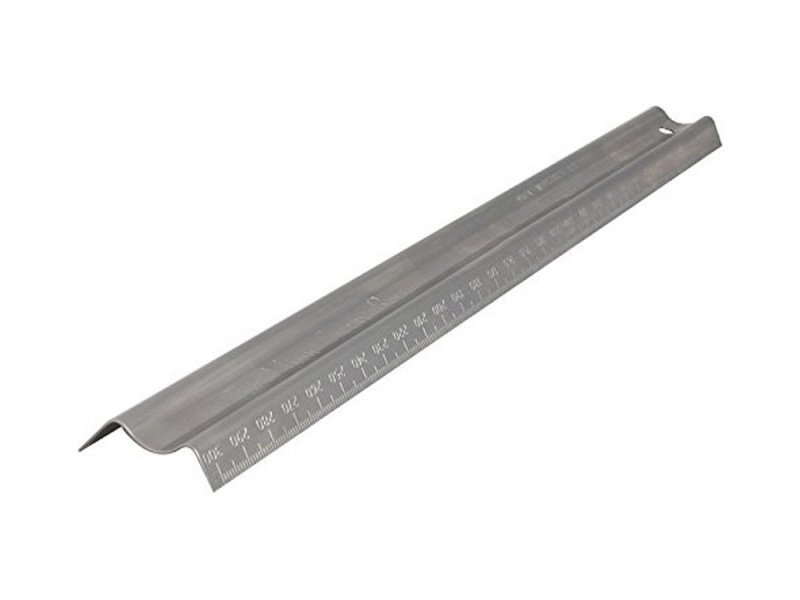 Modelcraft nerezové pravítko bezpečnostní 30cm,