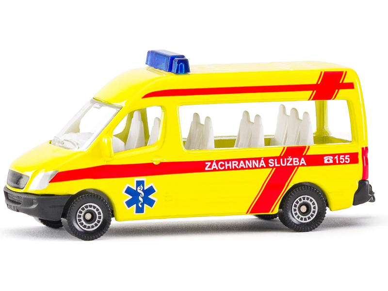 SIKU Blister - ambulance pohotovost (česká verze) 1:50
