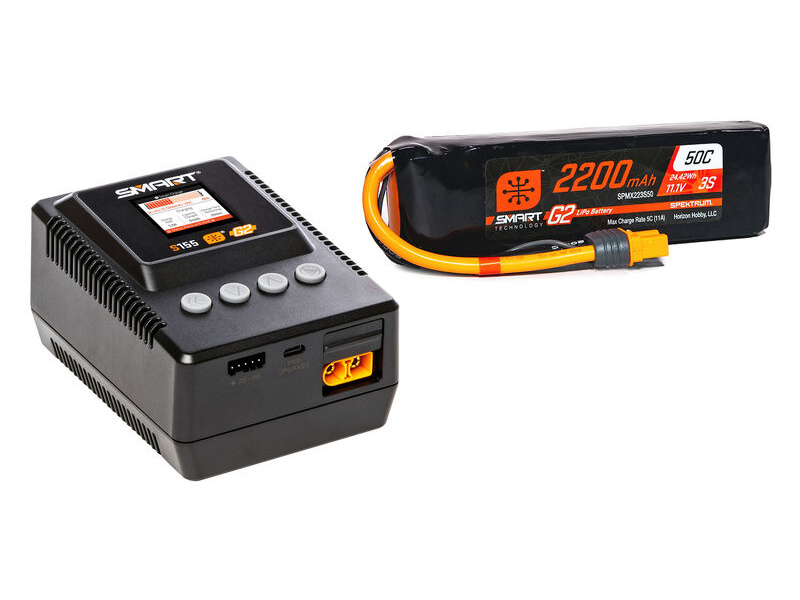 Spektrum Smart Powerstage G2 Air 3S 2200mAh IC3, nabíječ S155
