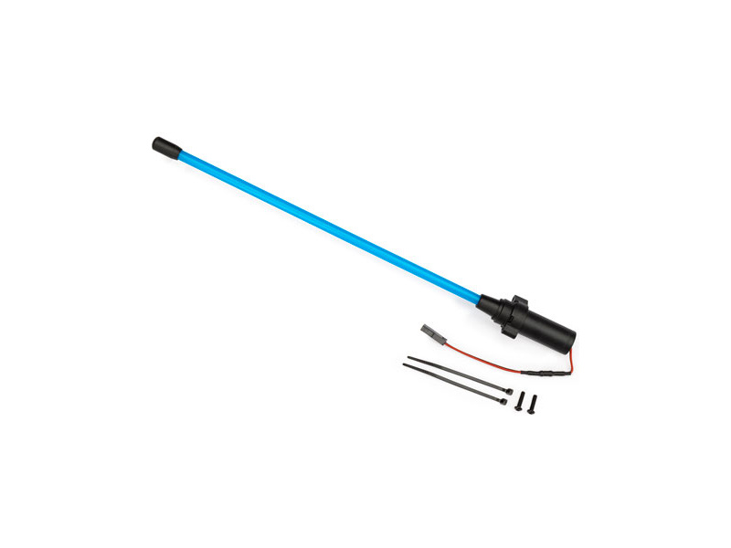 Traxxas LED světelná tyč Whip modrá (1)