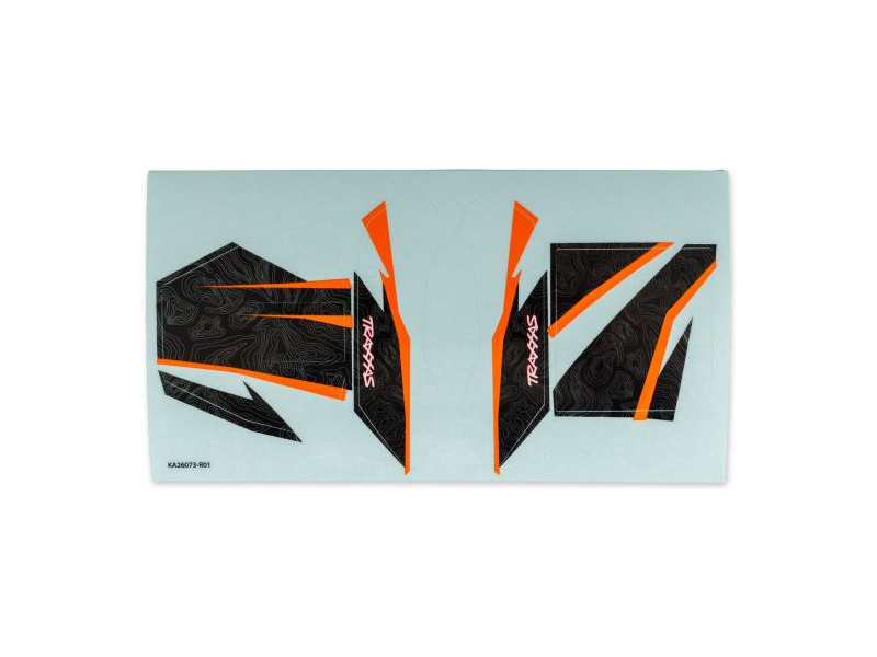 Traxxas samolepky černé (pro #12011, #12012)