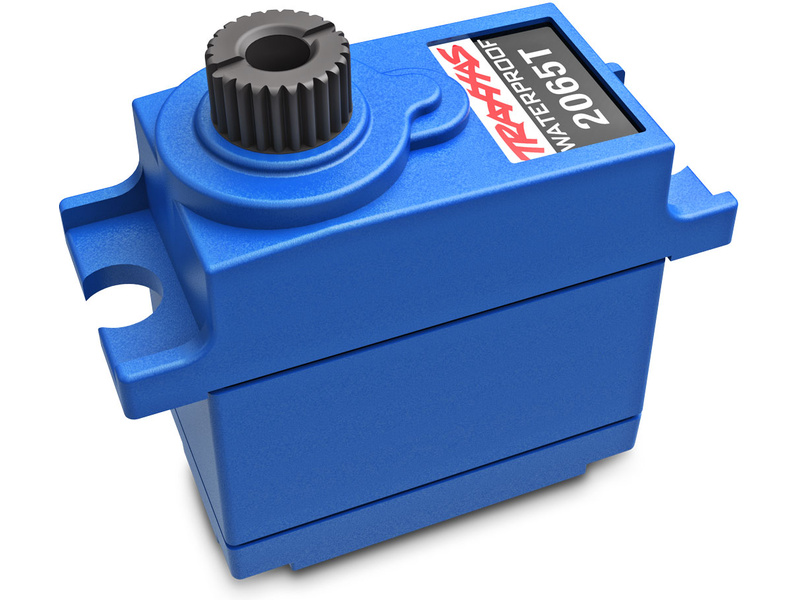 Traxxas servo 2065T s hybridními převody voděodolné 2.5kg.cm 0.20s/60° 25T,