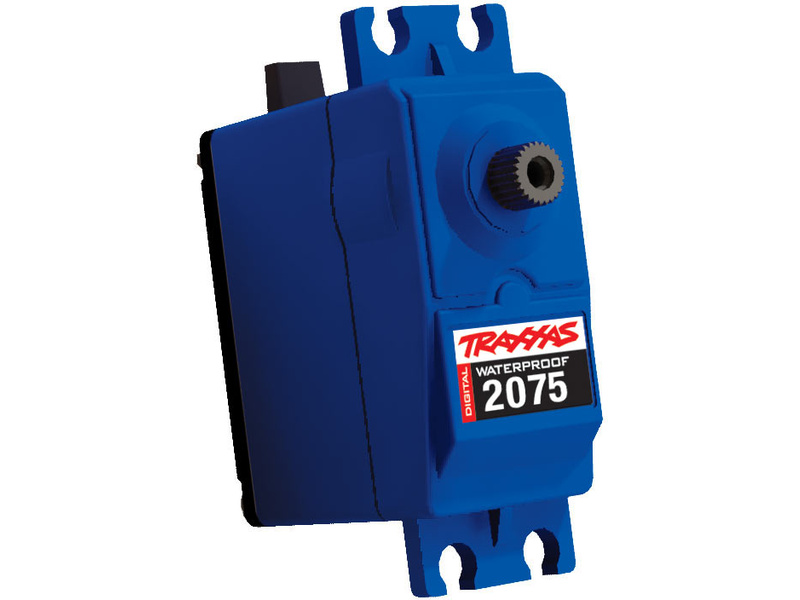 Traxxas servo 2075 high-torque voděodolné 9kg.cm 0.17s/60° 25T