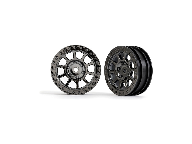 Traxxas disk 2.2" černě chromovaný (2) (přední)