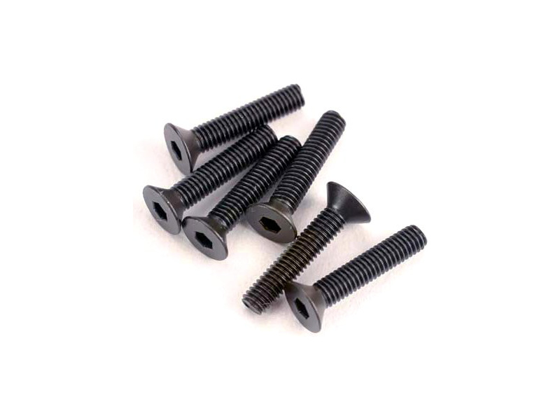 Traxxas šroub imbus M3x15mm zápustná hlava (6),