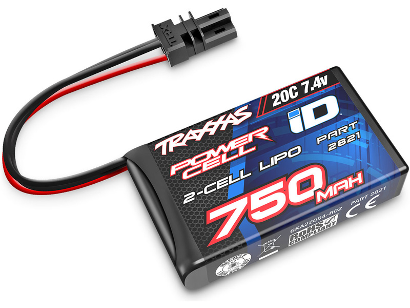 Traxxas LiPo baterie 7.4V 750mAh 20C,