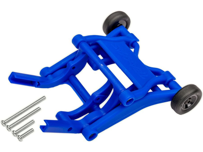 Traxxas opěrná kolečka kompletní modrá