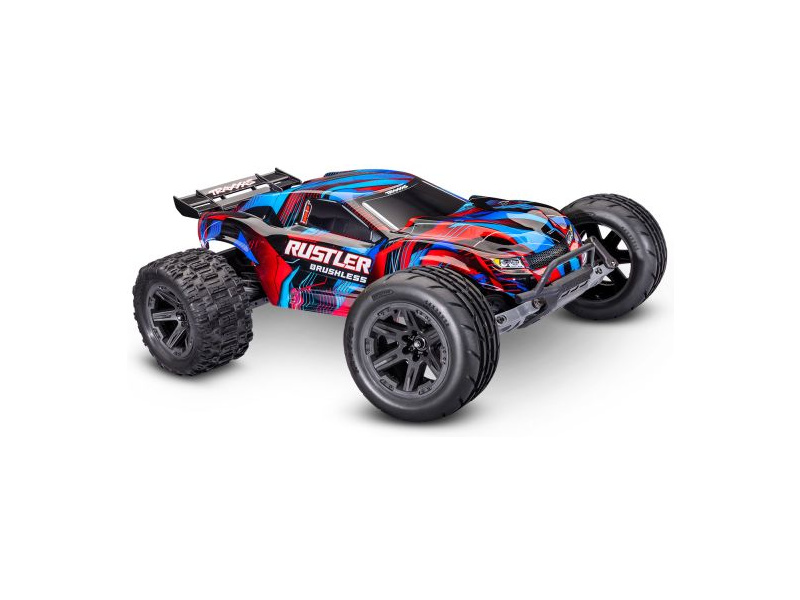 Traxxas Rustler 1:10 VX3 RTR červený