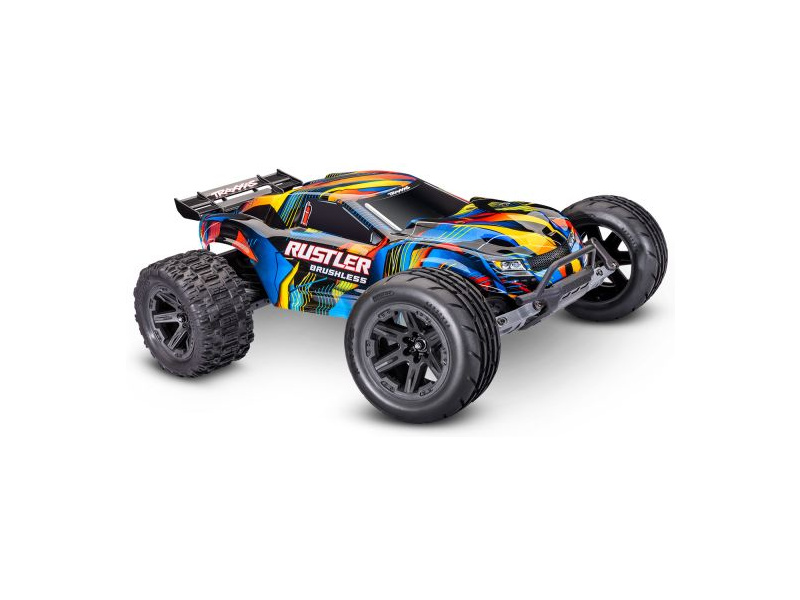 Traxxas Rustler 1:10 VX3 RTR žlutý