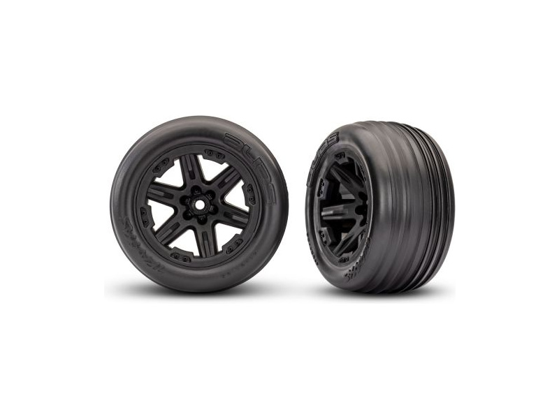 Traxxas kolo 2.8", disk RXT černý, pneu (elektro P) (2)