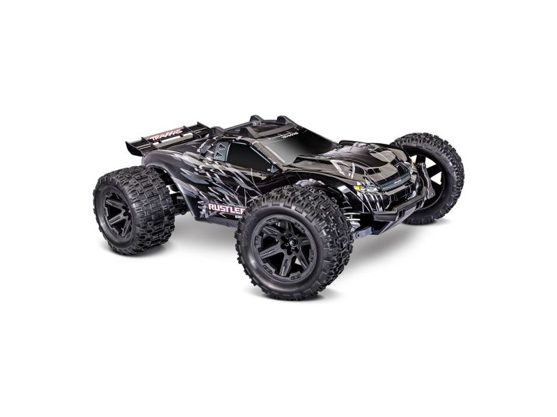 Traxxas Rustler 4x4 1:10 VX3 RTR černý