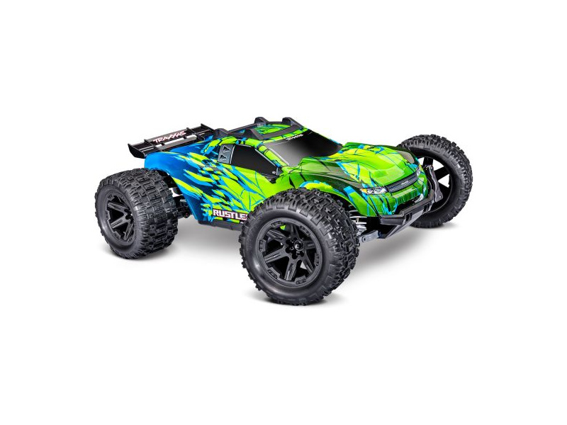 Traxxas Rustler 4x4 1:10 VX3 RTR zelený,