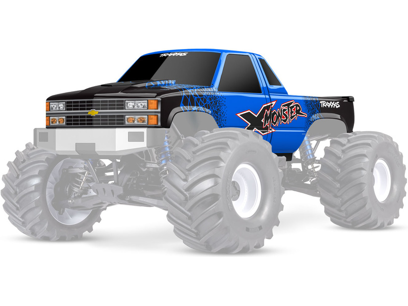 Traxxas karosérie X-Monster Chevrolet GMT400 CK modrá